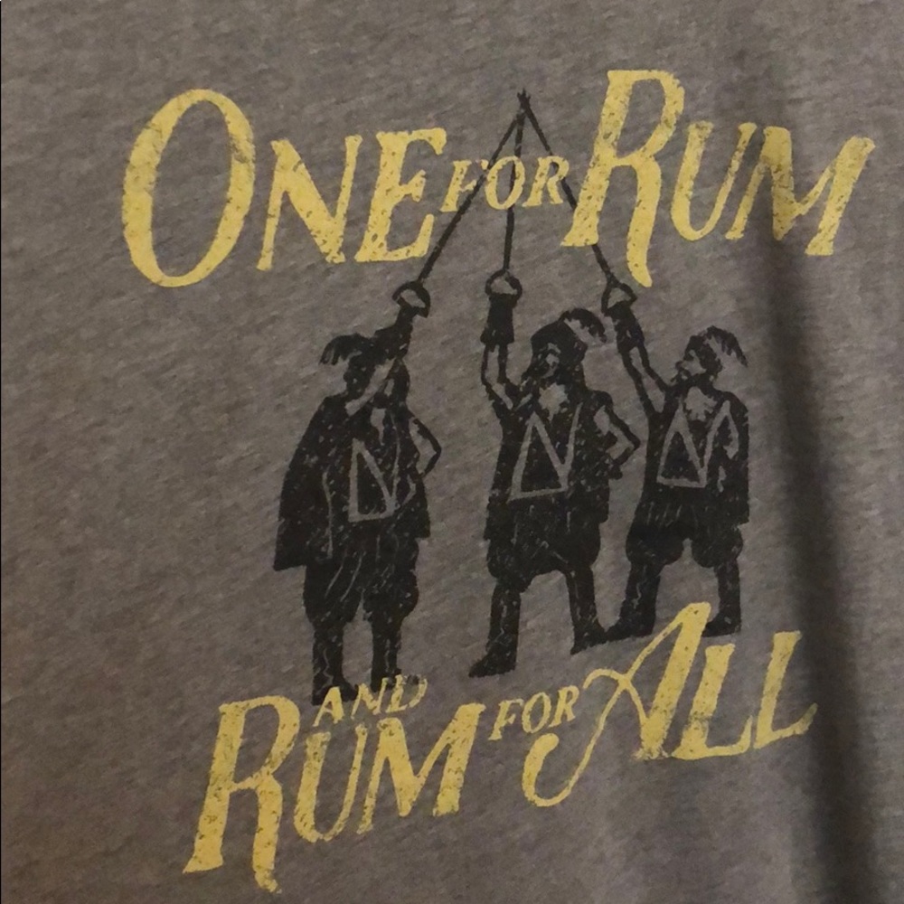 One for Rum, Rum for All t-shirt